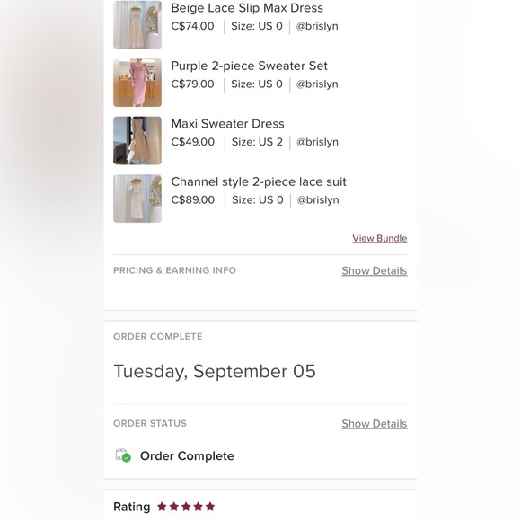 Purple 2-piece Sweater Set - Picture 4 of 13